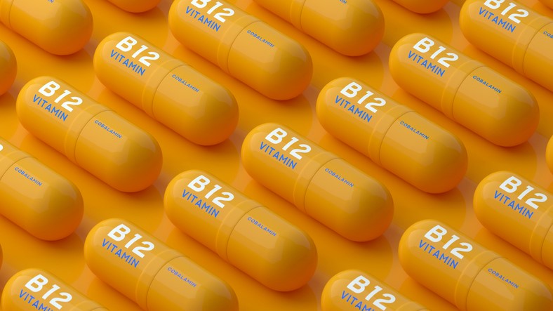 B12 Vitamin capsule